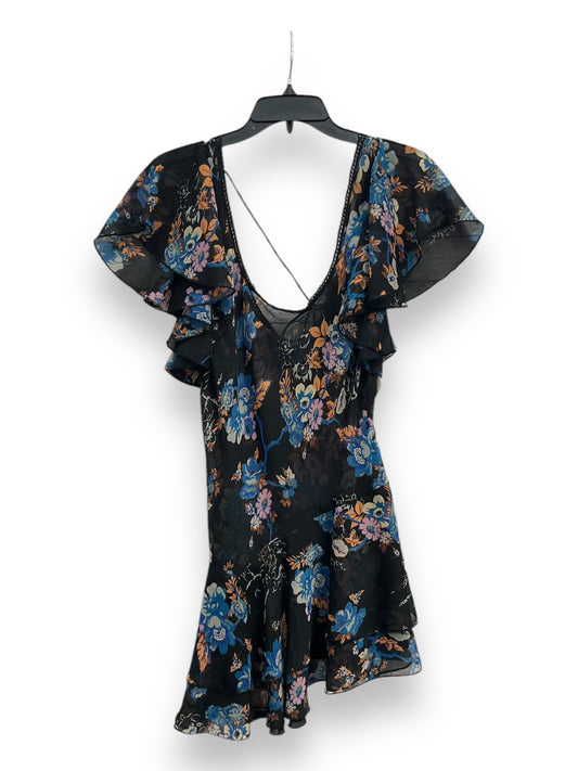 Dress Casual Short By Free People In Floral Print, Size: Xs