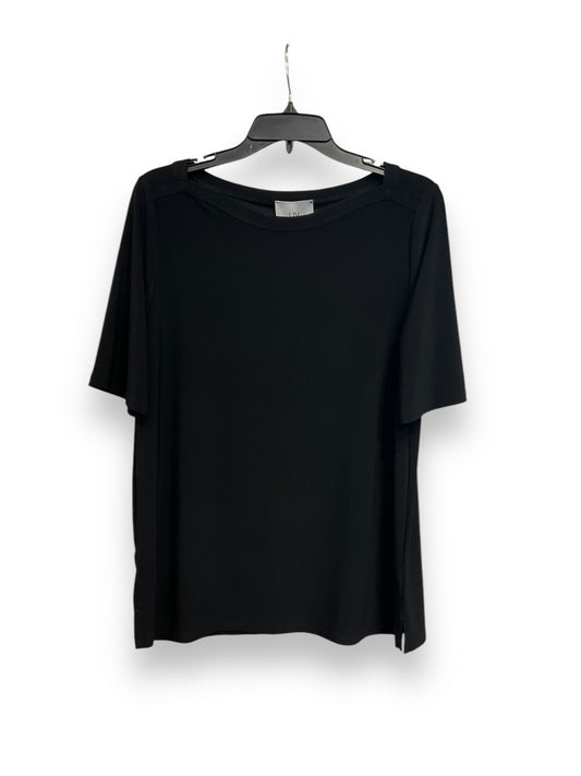 Top Short Sleeve By Clothes Mentor In Black, Size: M