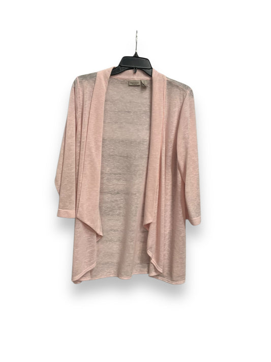 Cardigan By Chicos In Pink, Size: M