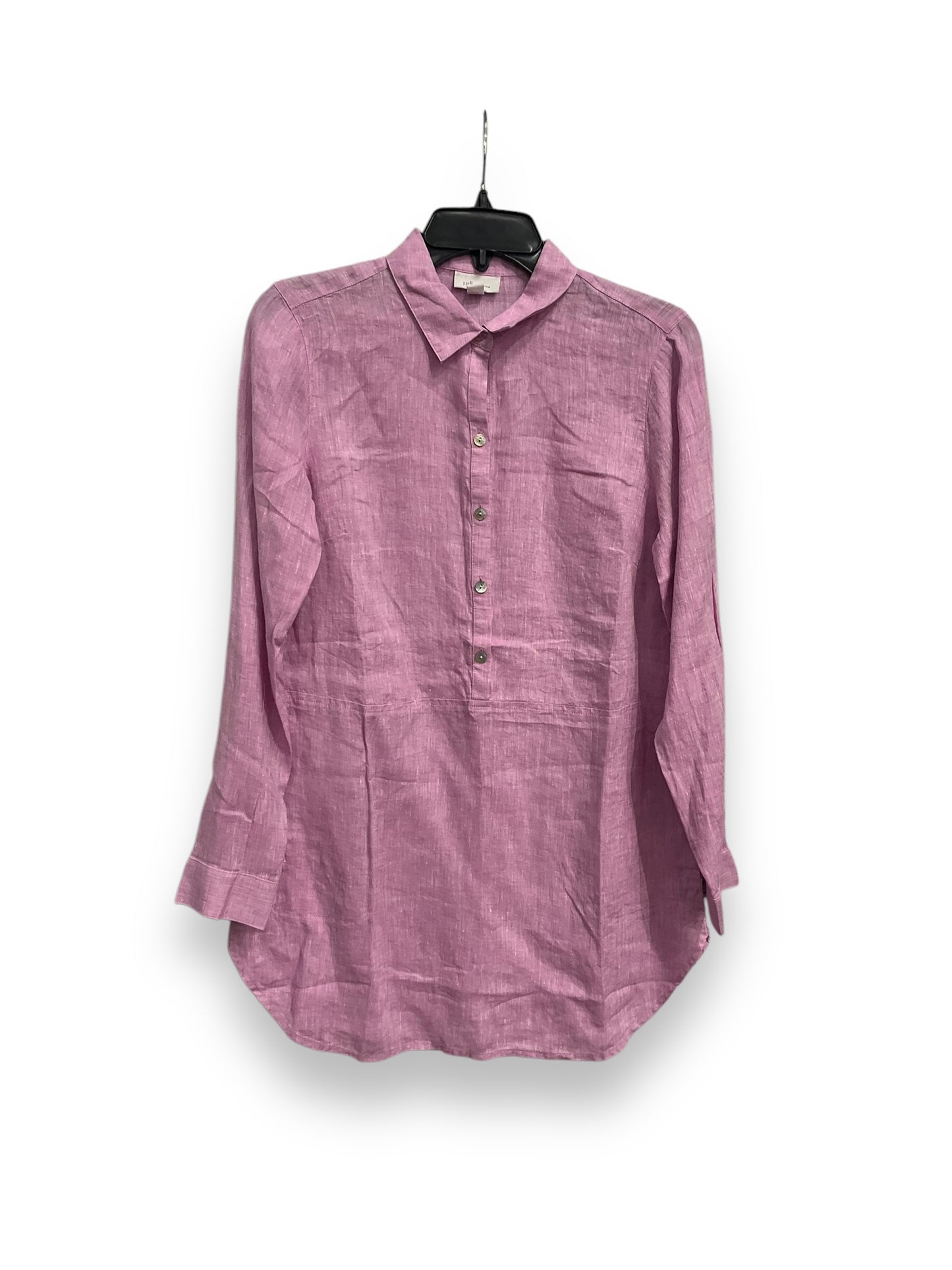 Top Long Sleeve By J. Jill In Pink, Size: Xs