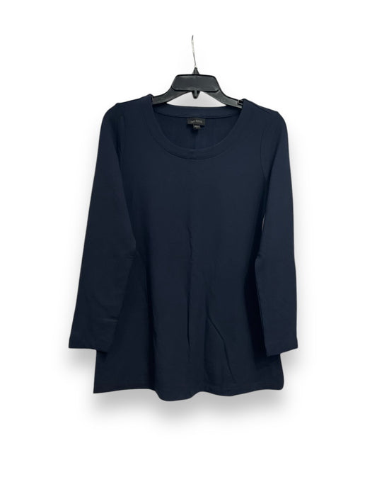 Top Long Sleeve Basic By J. Jill In Navy, Size: Xs