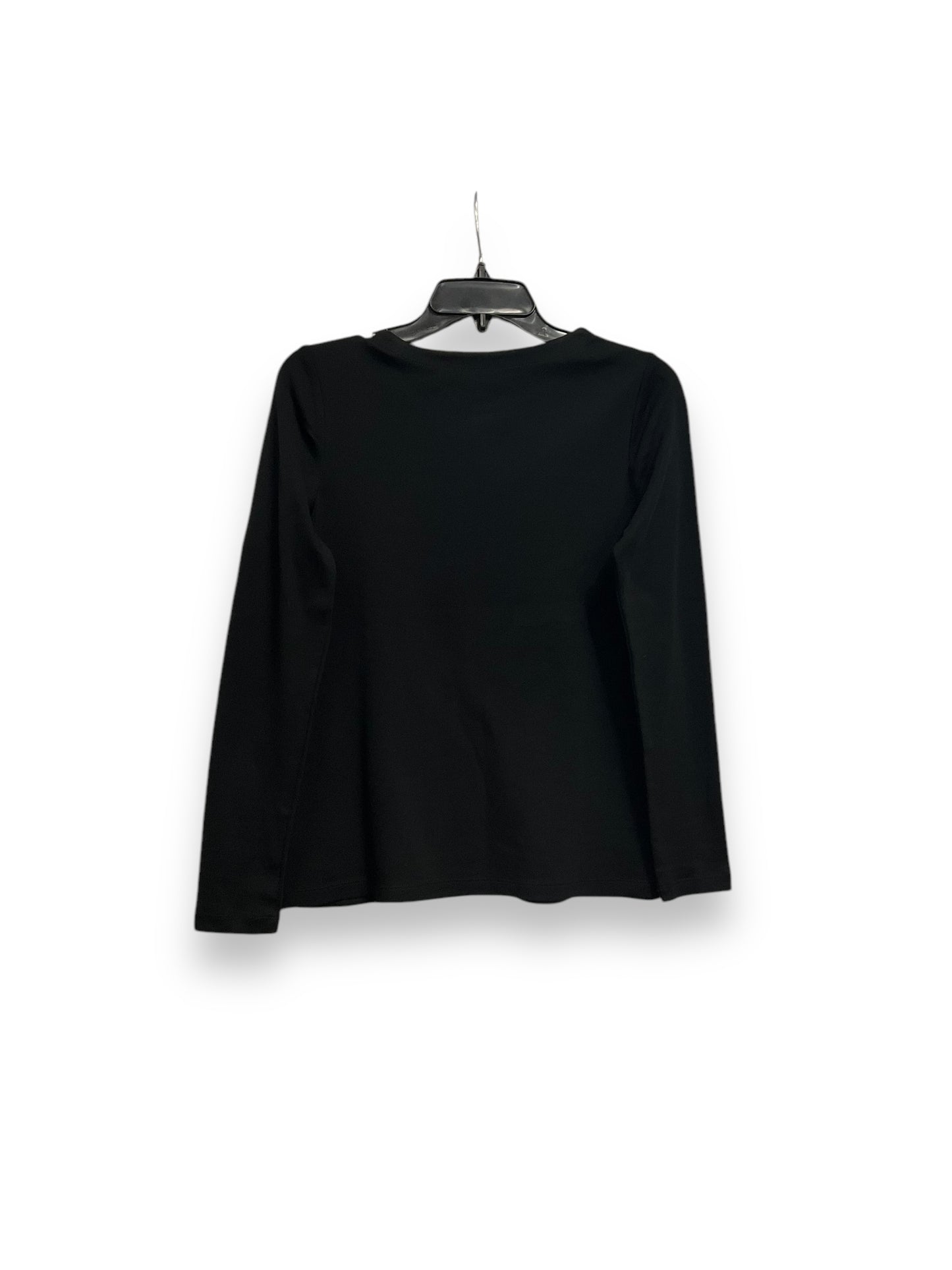 Top Long Sleeve Basic By J. Jill In Black, Size: Xs