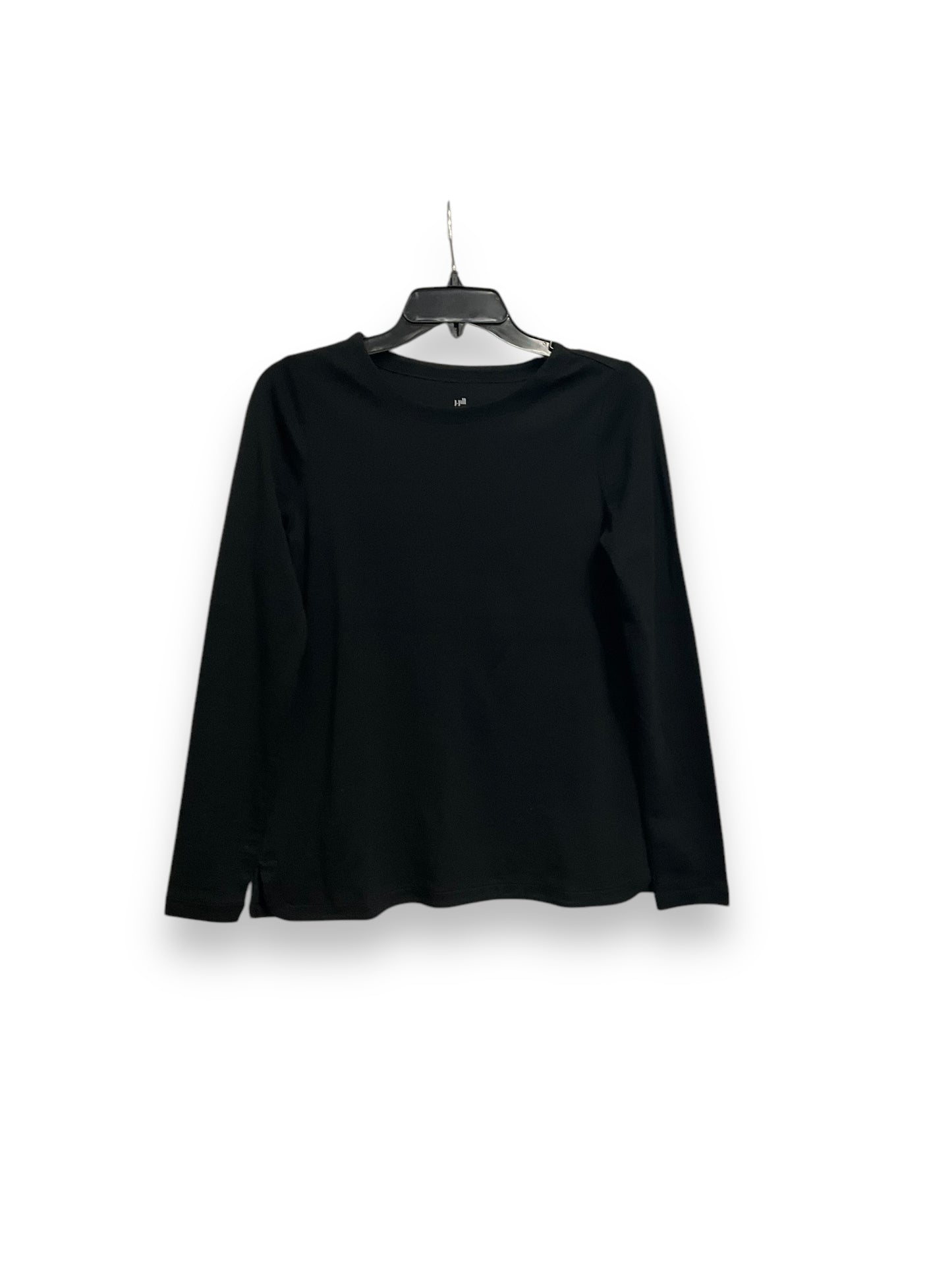 Top Long Sleeve Basic By J. Jill In Black, Size: Xs