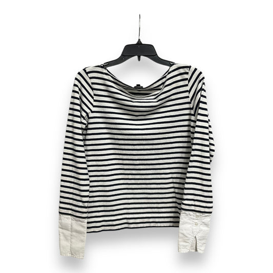 Top Long Sleeve By J. Crew In Striped Pattern, Size: S