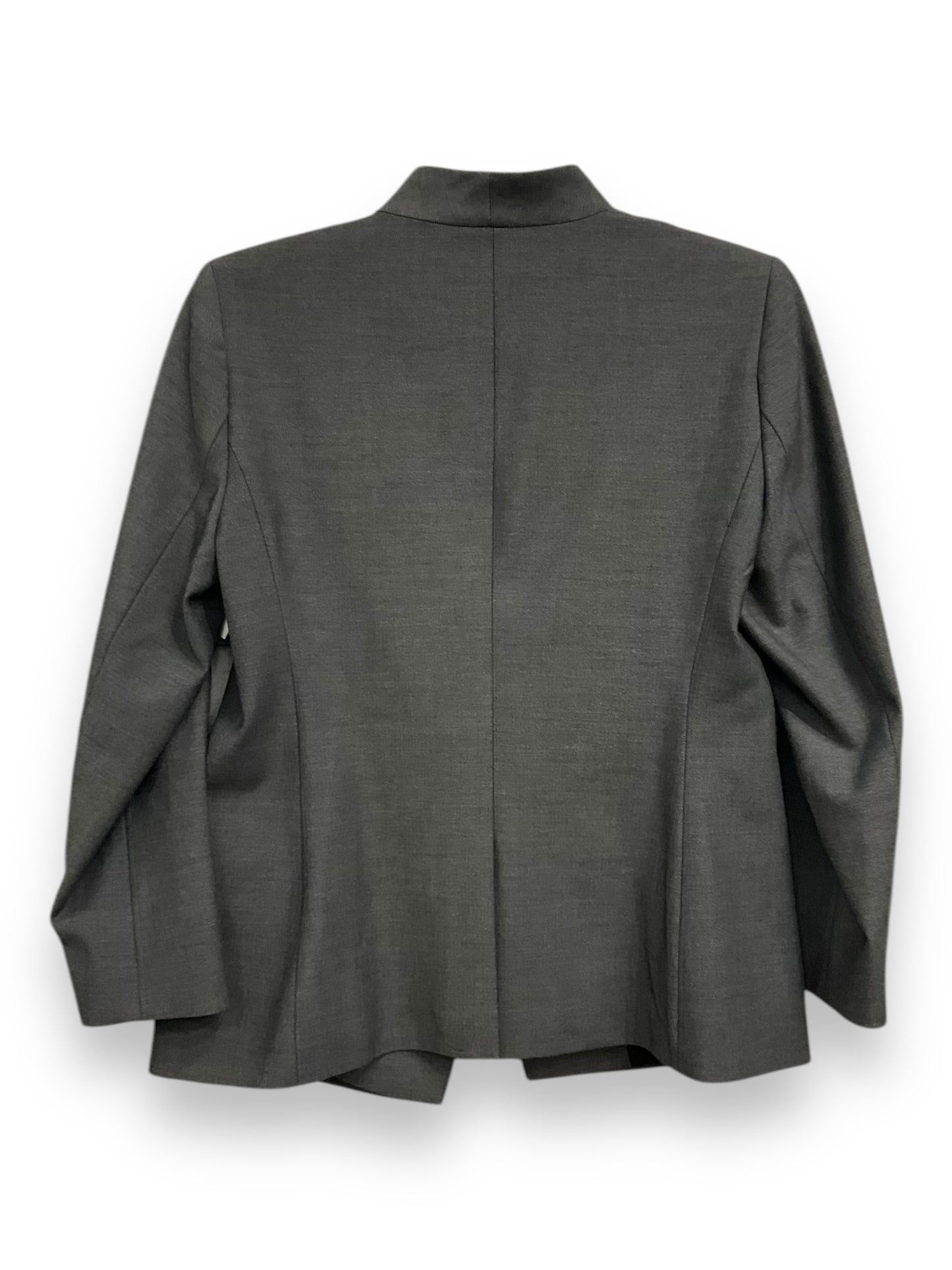 Blazer By Ann Taylor In Grey, Size: S