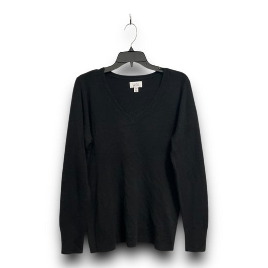 Top Long Sleeve By Croft And Barrow In Black, Size: M