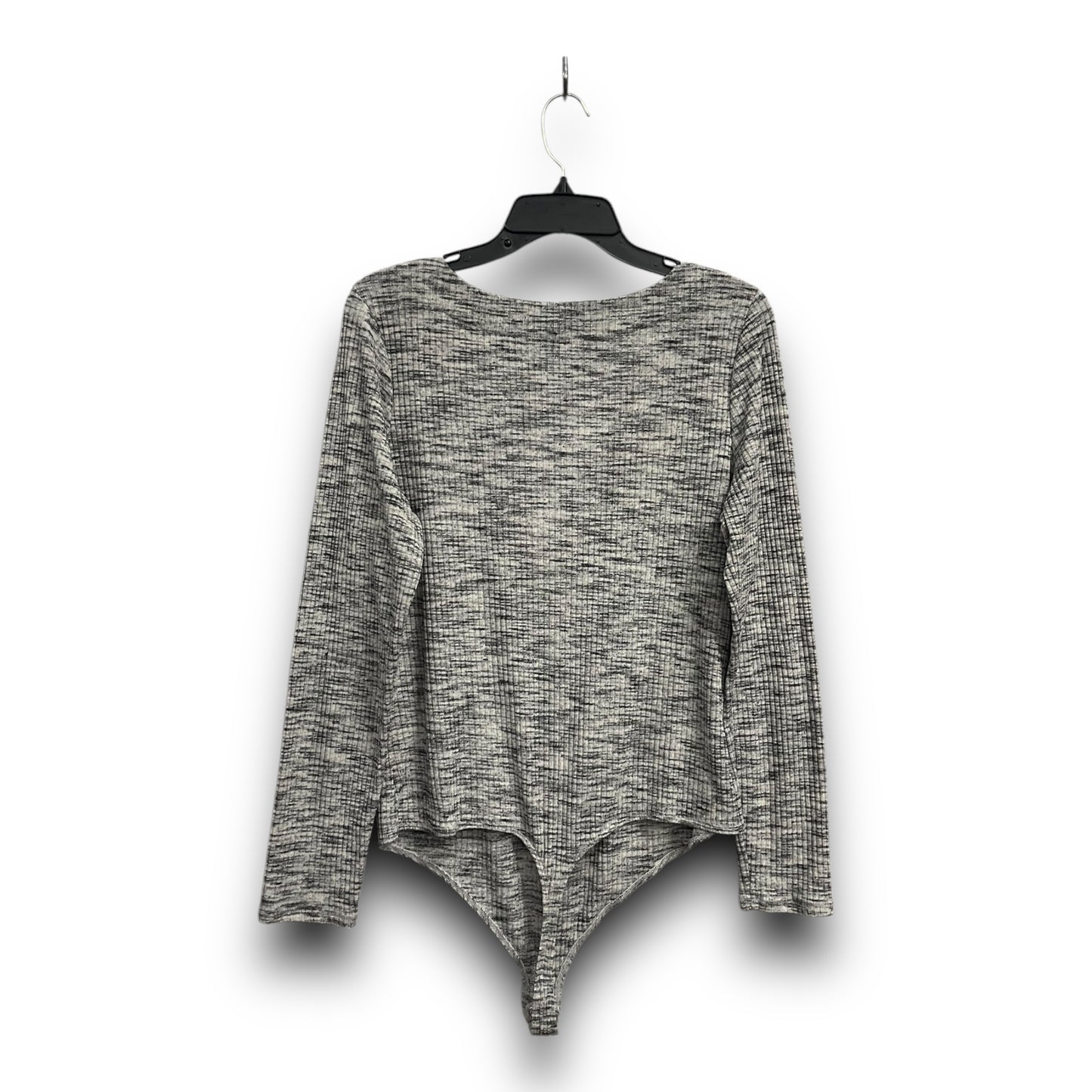 Bodysuit By Express In Grey, Size: Xl