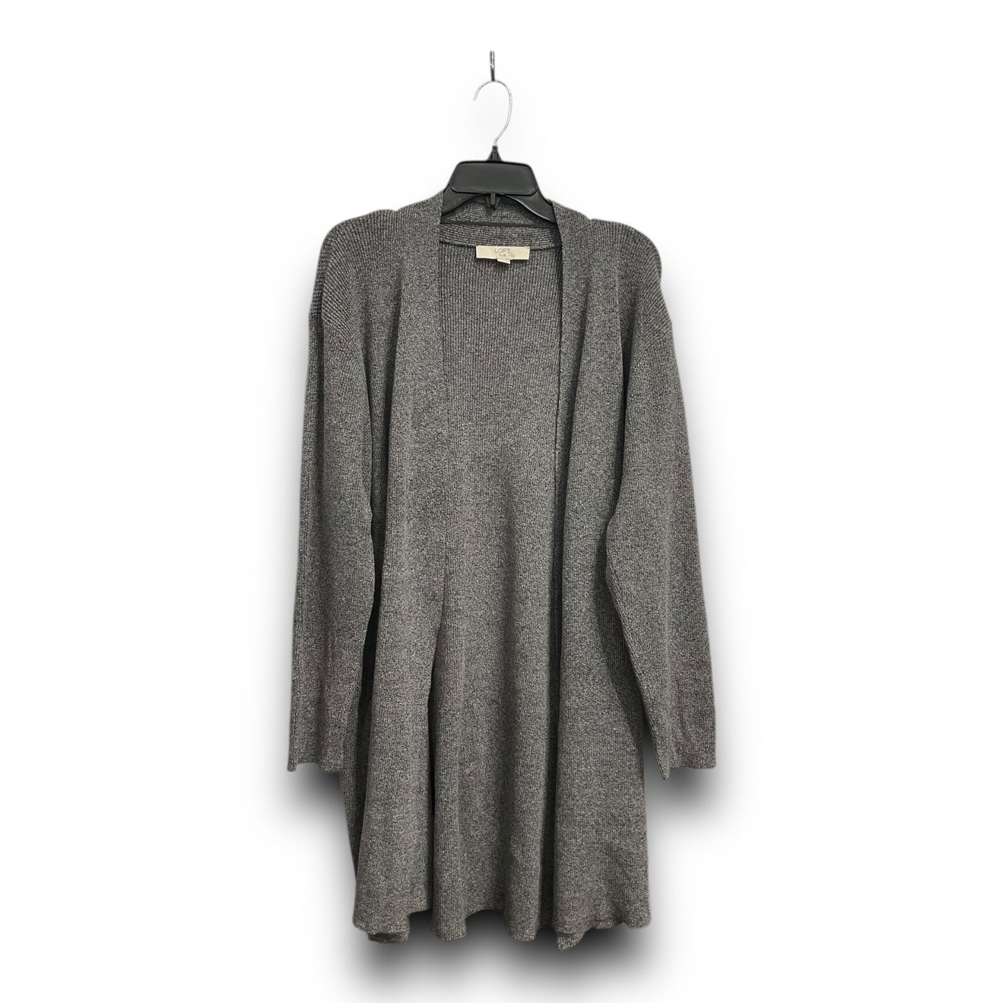 Cardigan By Loft In Grey, Size: 3x