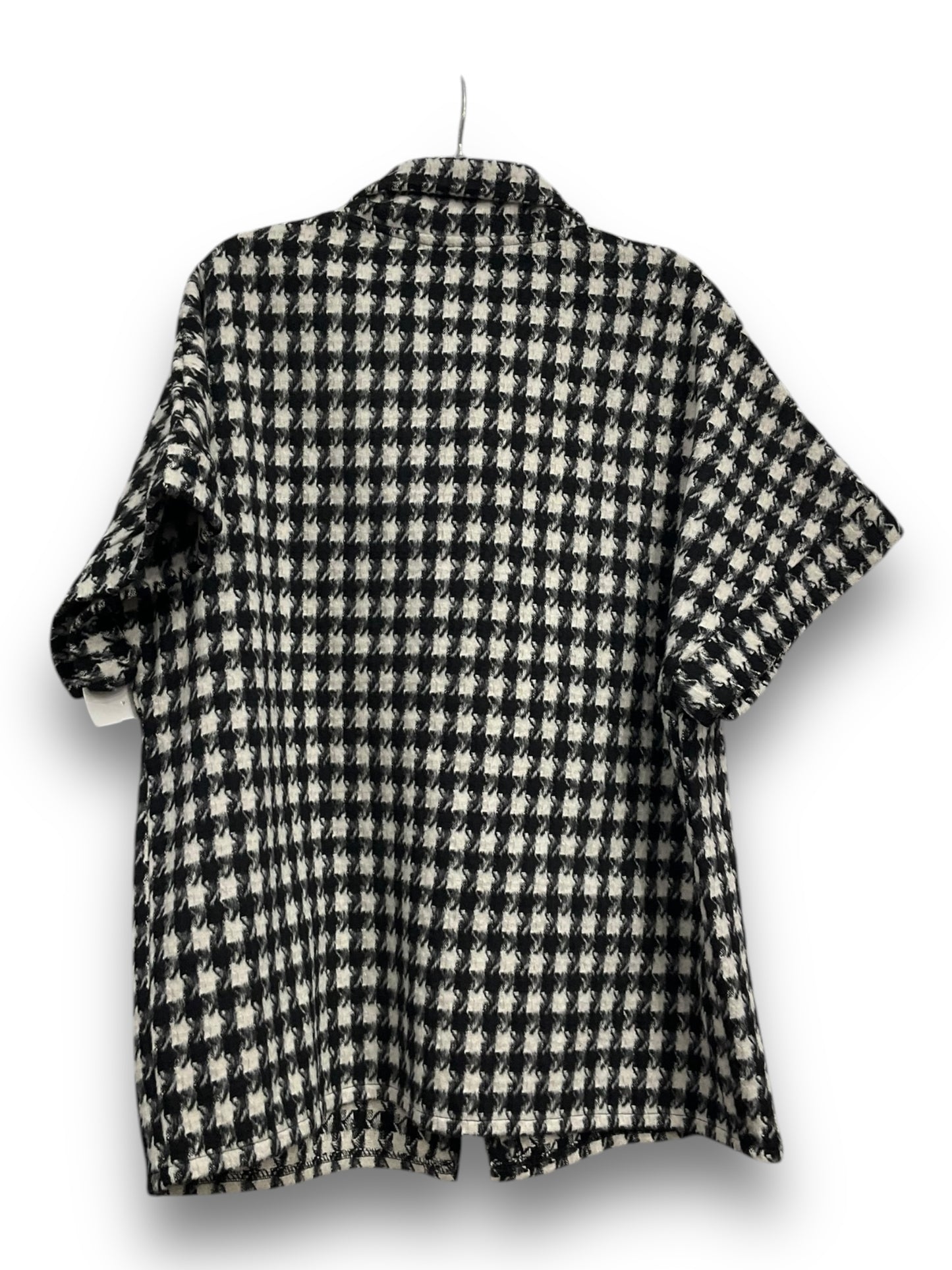 Poncho By Coco And Carmen In Black & White, Size: S