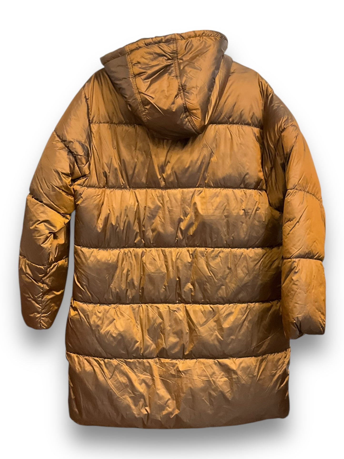 Coat Puffer & Quilted By A New Day In Brown, Size: Xxl