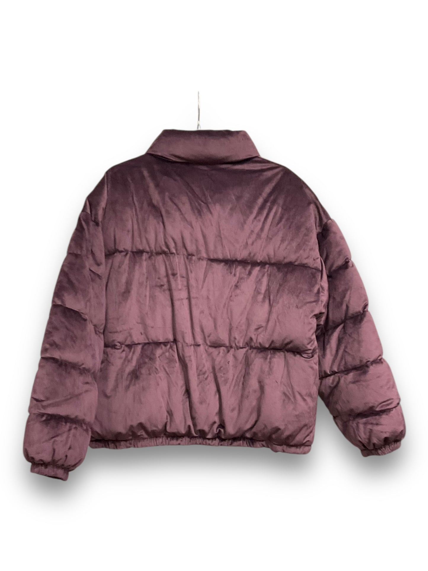 Jacket Puffer & Quilted By Nine West Apparel In Purple, Size: Xxl