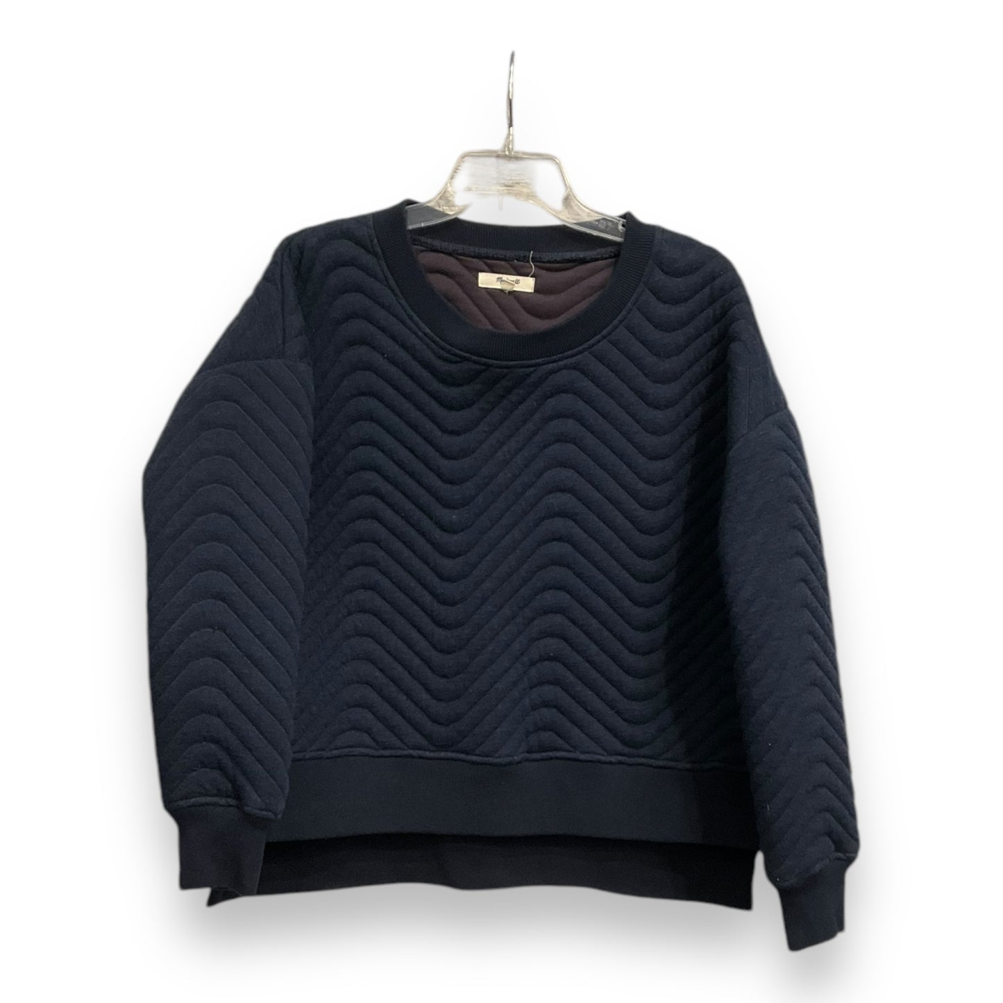 Sweatshirt Crewneck By Madewell In Navy, Size: M