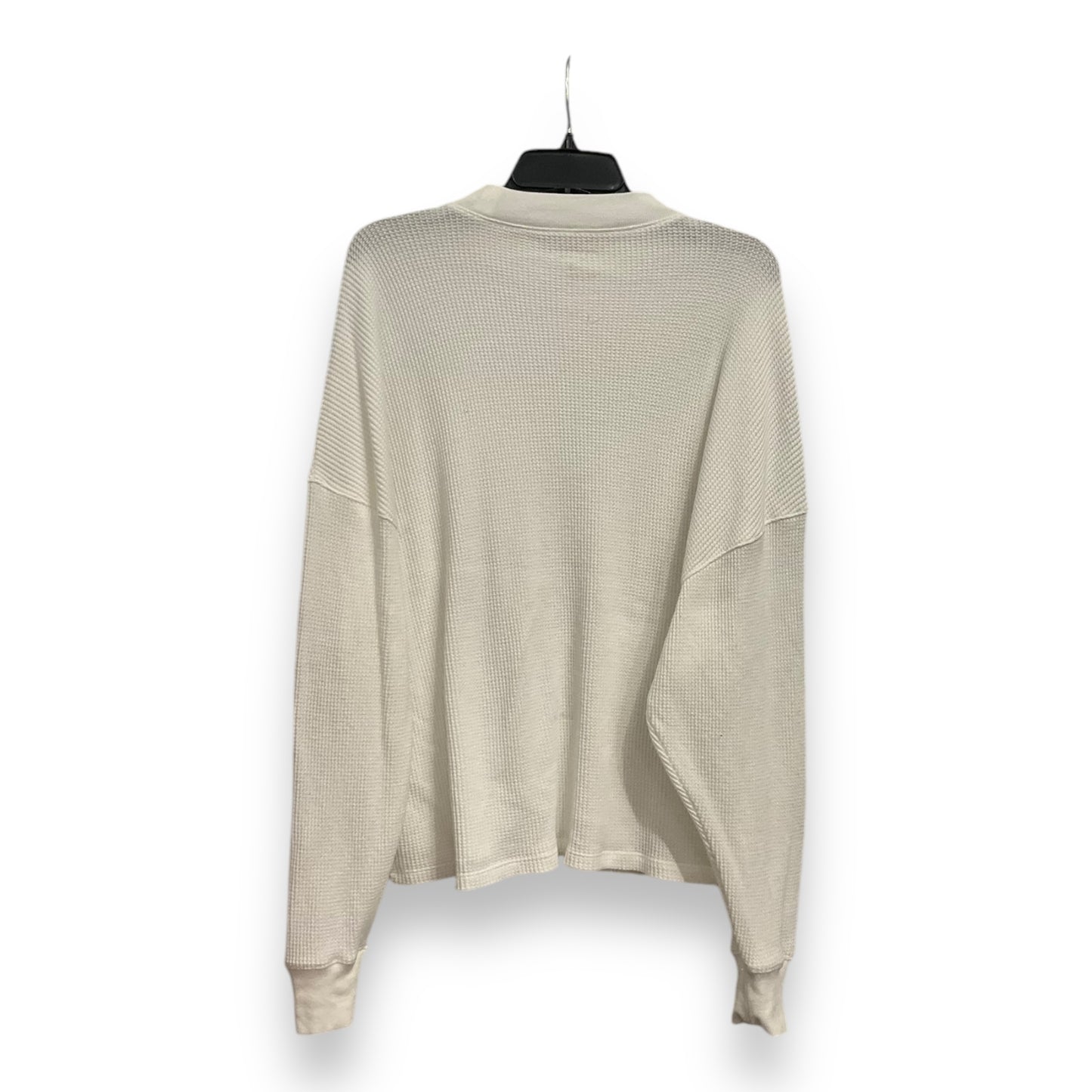 Top Long Sleeve Basic By Abercrombie And Fitch In White, Size: S