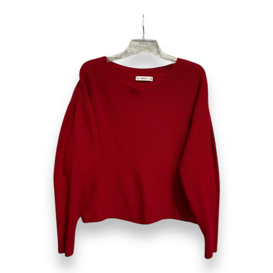 Sweater By Zara In Red, Size: M