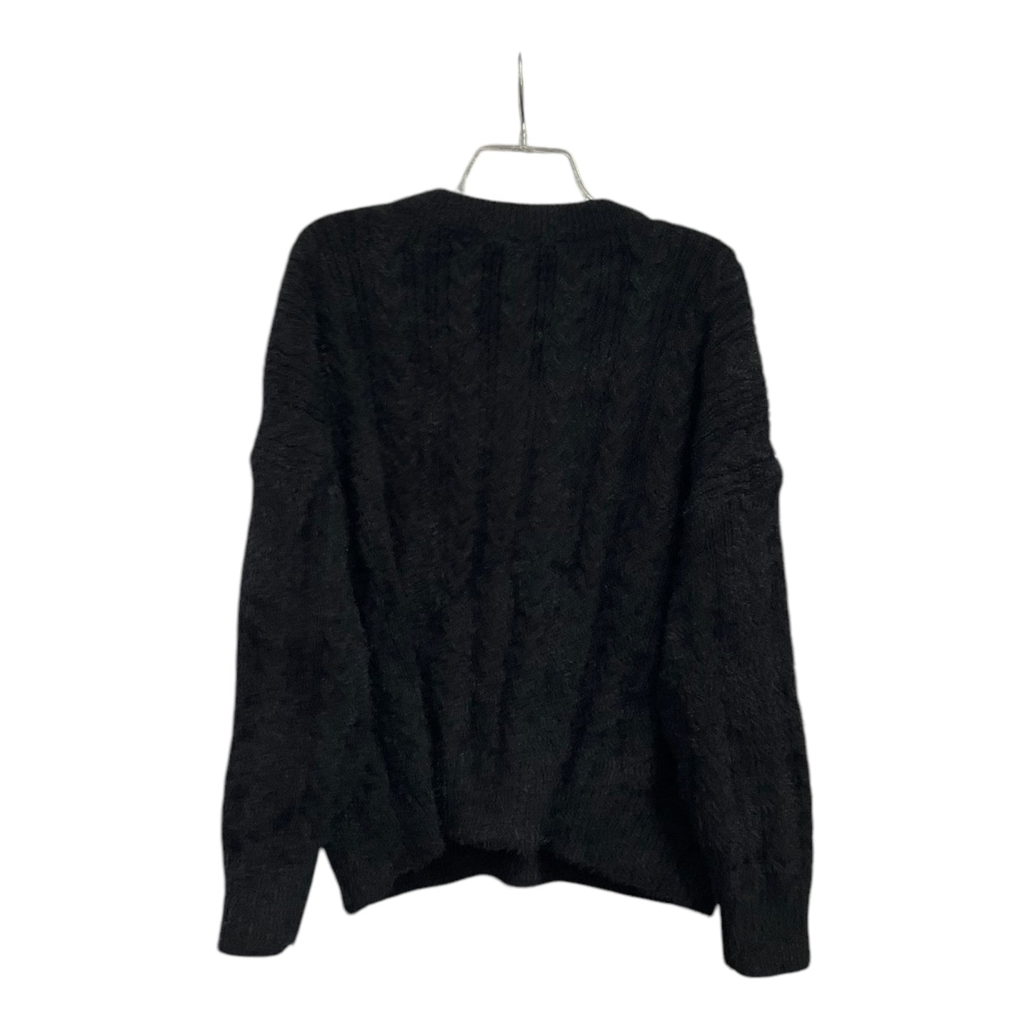 Sweater By Lucky Brand In Black, Size: Xxl