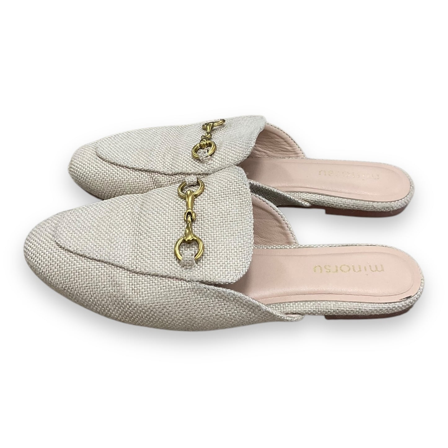 Shoes Flats By Clothes Mentor In Beige, Size: 9