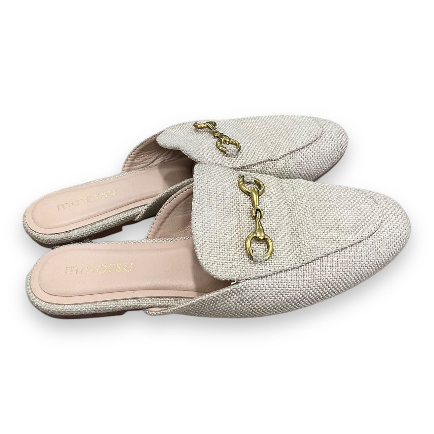 Shoes Flats By Clothes Mentor In Beige, Size: 9