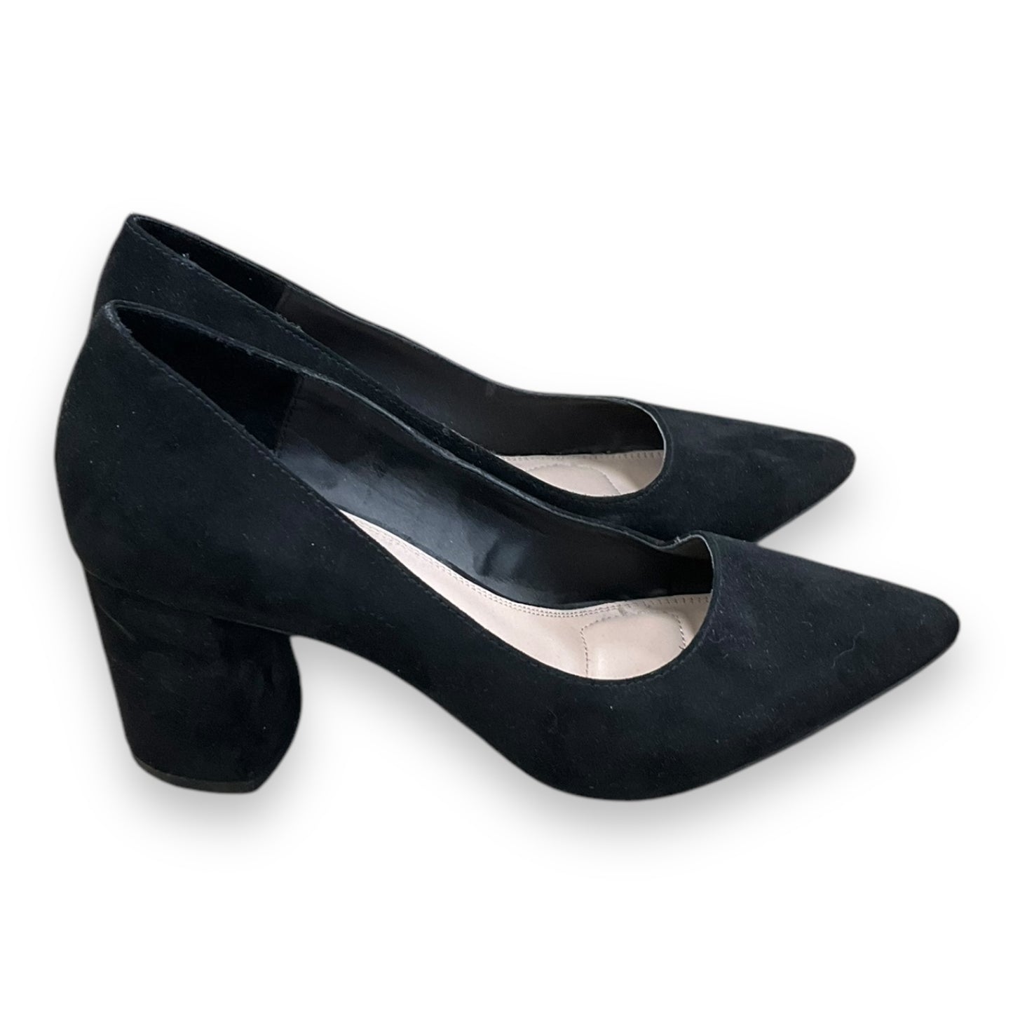 Shoes Heels Block By Kelly And Katie In Black, Size: 9