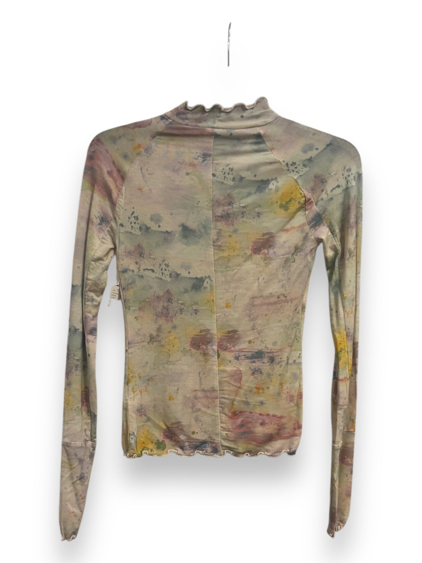 Top Long Sleeve By Free People In Multi-colored, Size: Xs