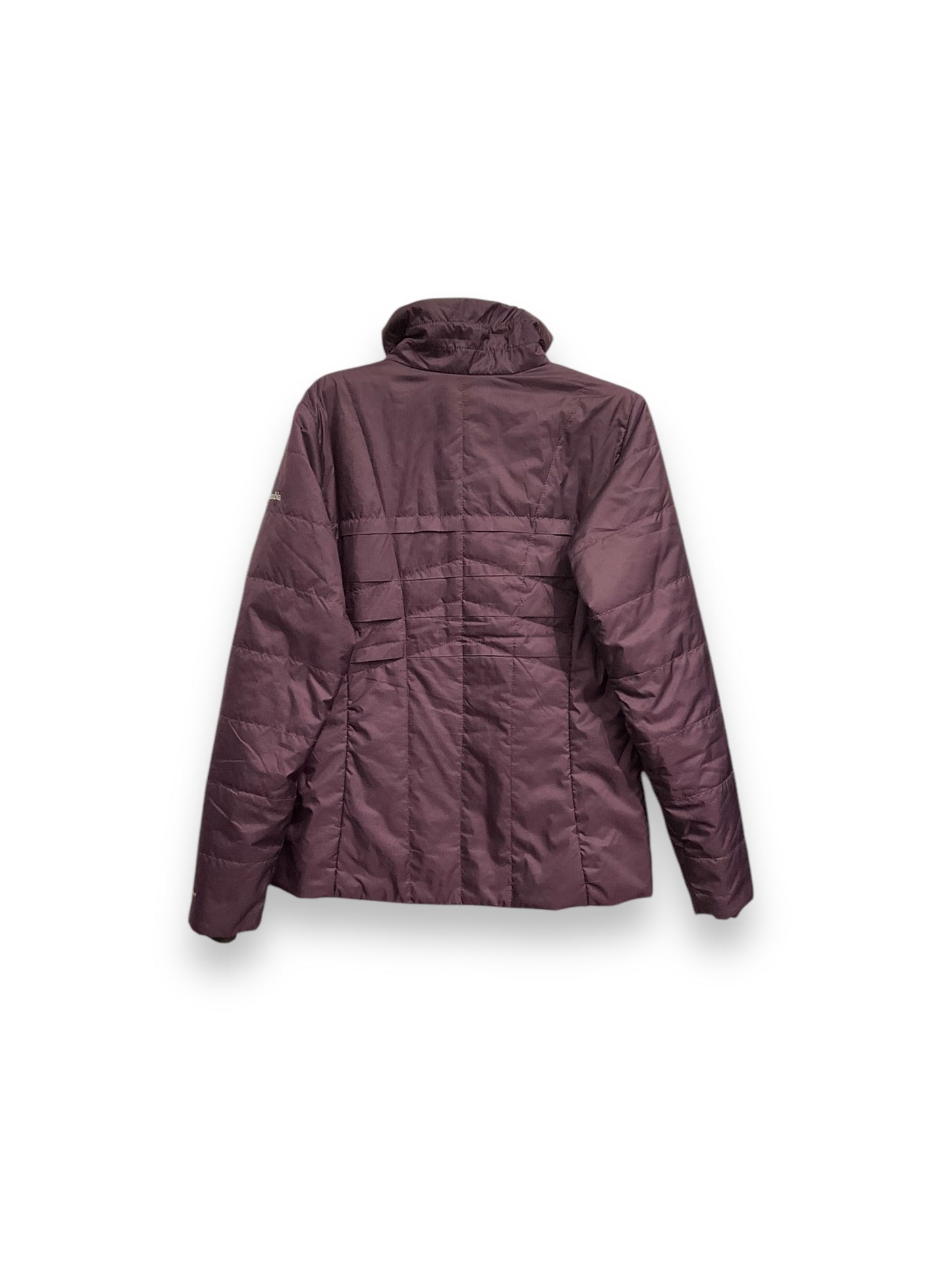 Jacket Puffer & Quilted By Columbia In Purple, Size: M