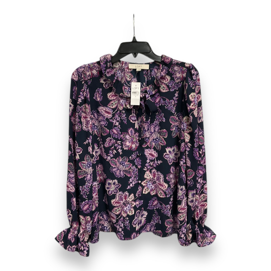 Blouse Long Sleeve By Loft  Size: S