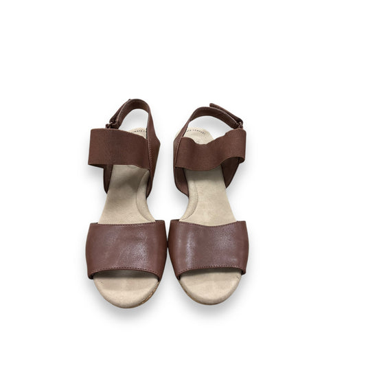 Sandals Heels Wedge By Clarks  Size: 10