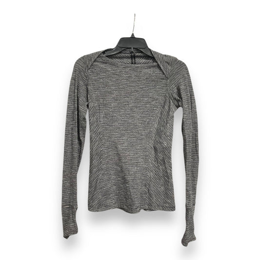 Athletic Top Long Sleeve Collar By Lululemon  Size: S