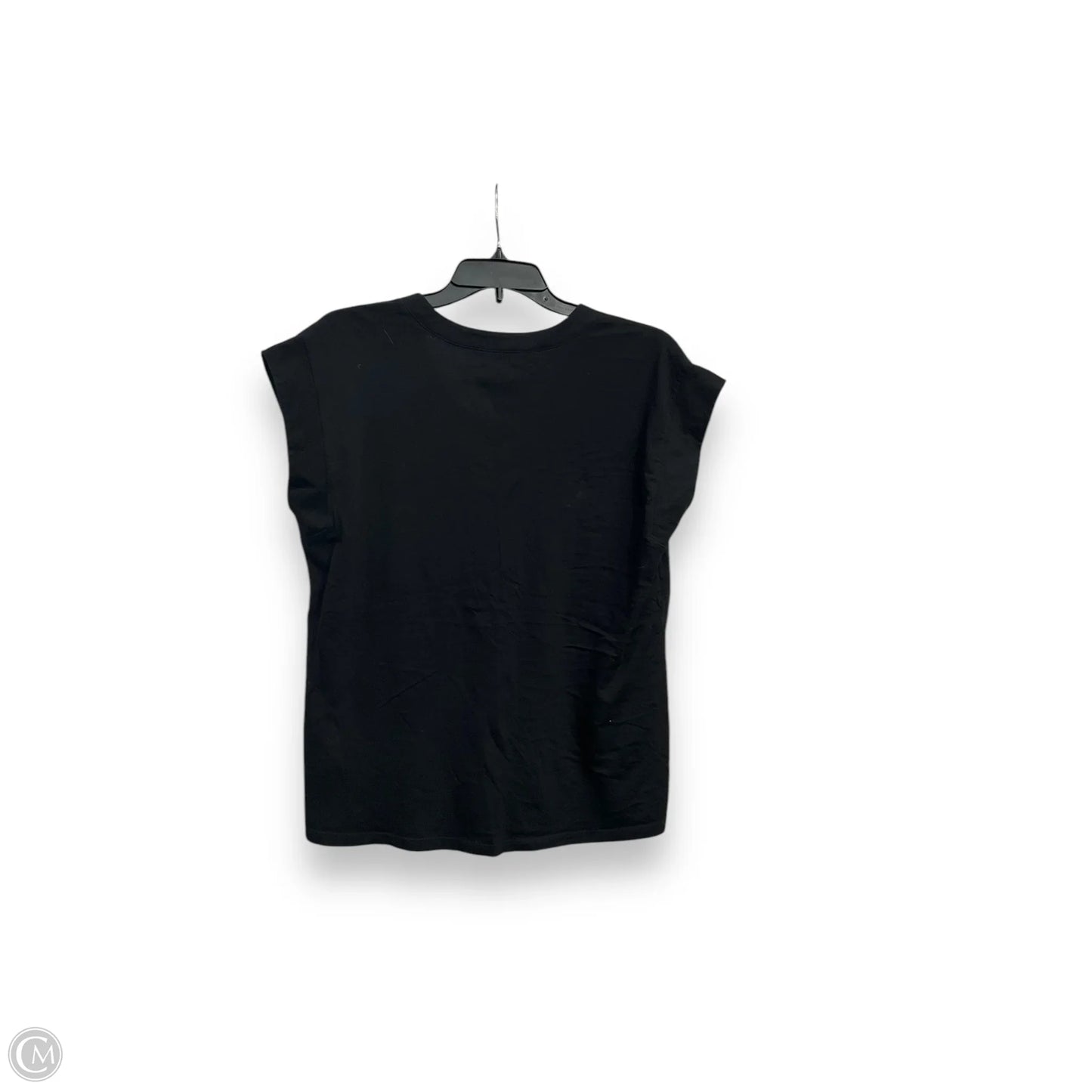 Top Sleeveless By Frame In Black, Size: M