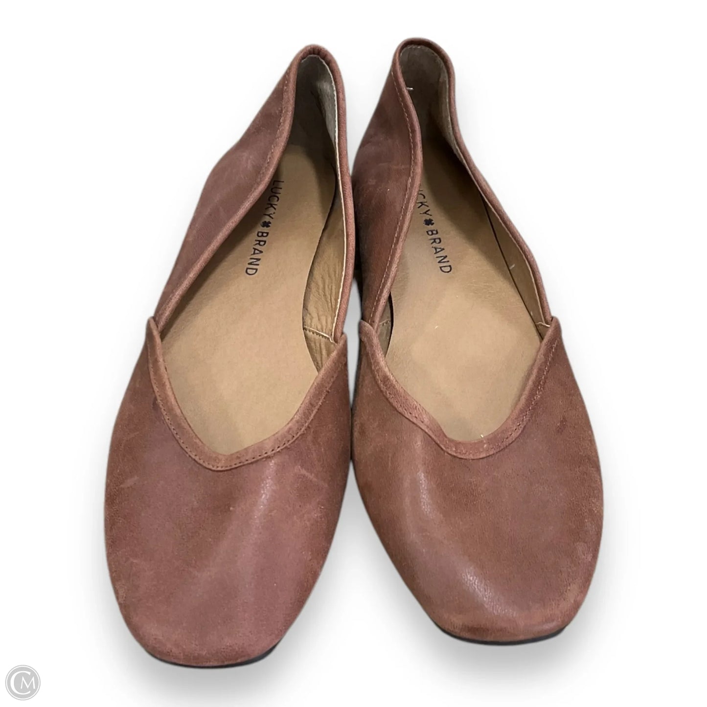 Shoes Flats By Lucky Brand In Brown, Size: 8.5