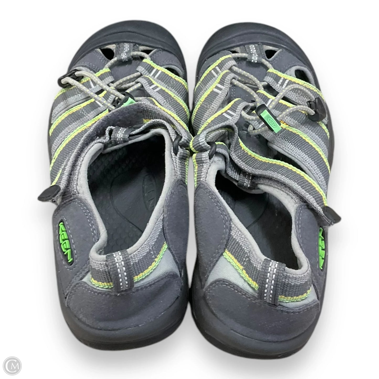 Shoes Athletic By Keen In Green & Grey, Size: 6