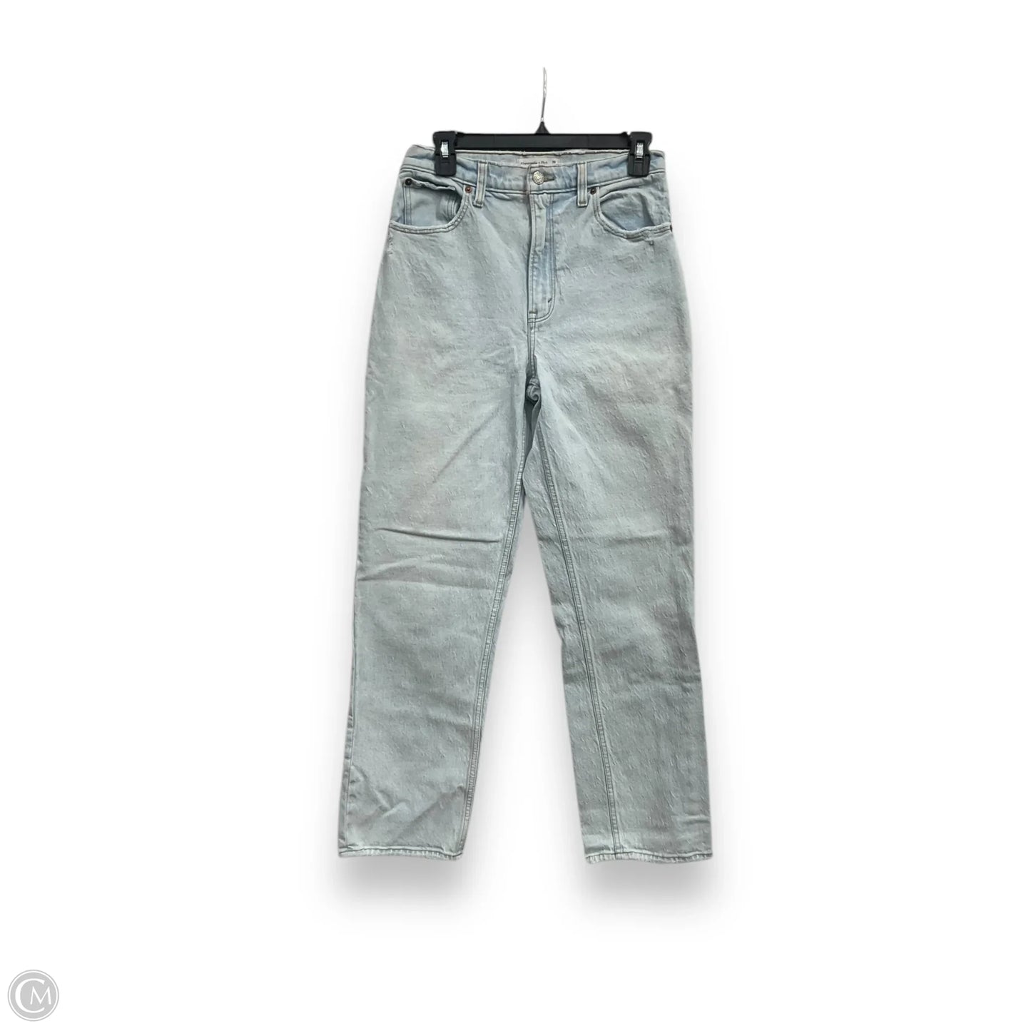 Jeans Straight By Abercrombie And Fitch In Blue, Size: 6