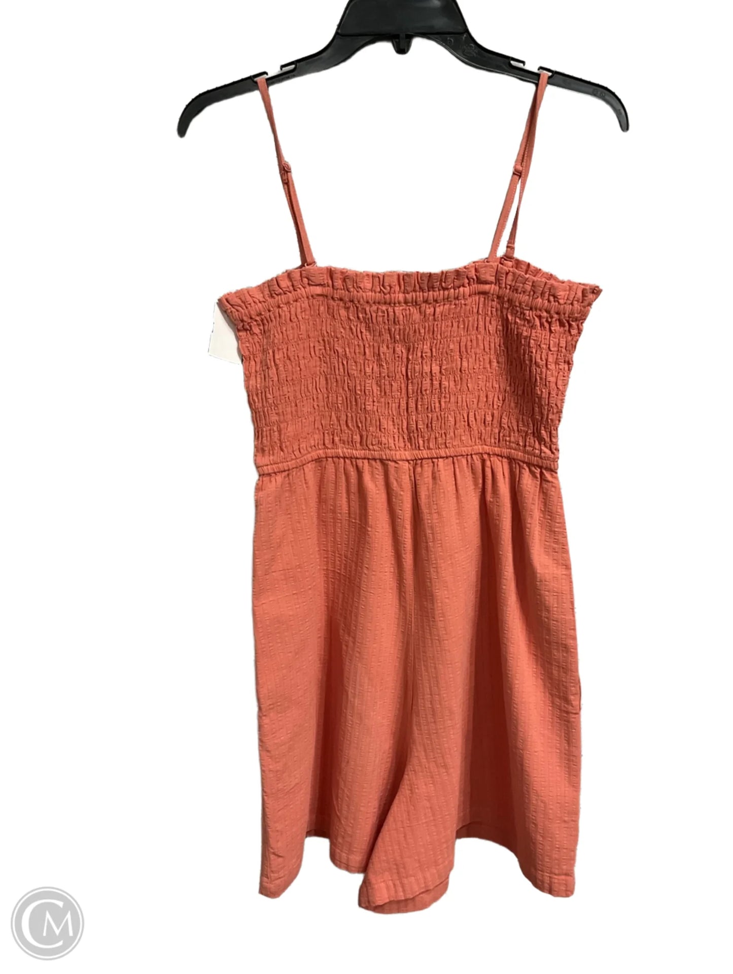 Romper By Pilcro In Orange, Size: S