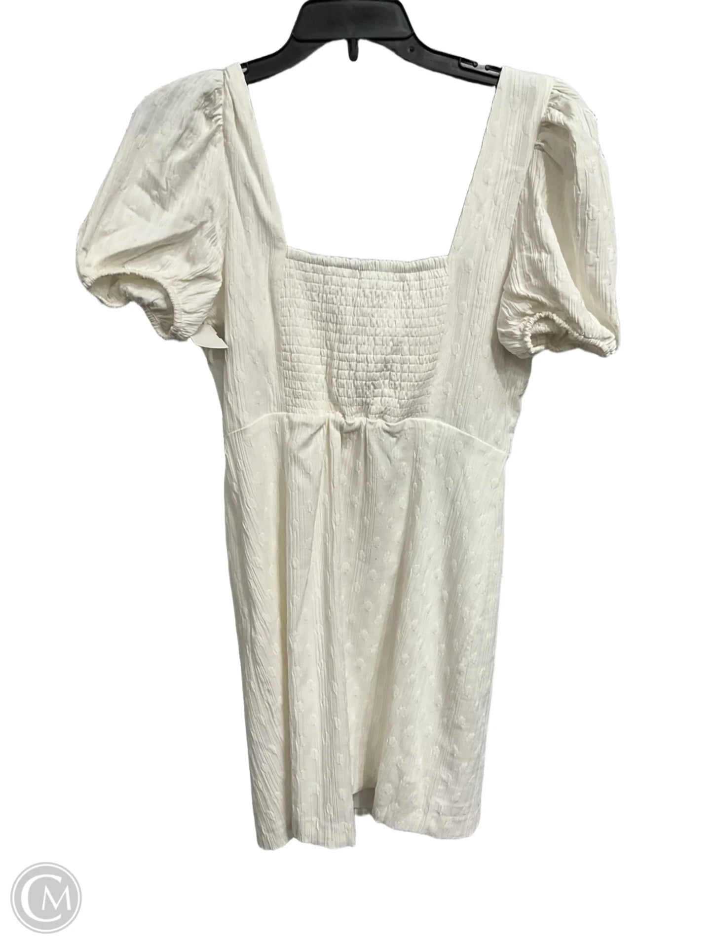 Dress Casual Short By Maeve In Cream, Size: M