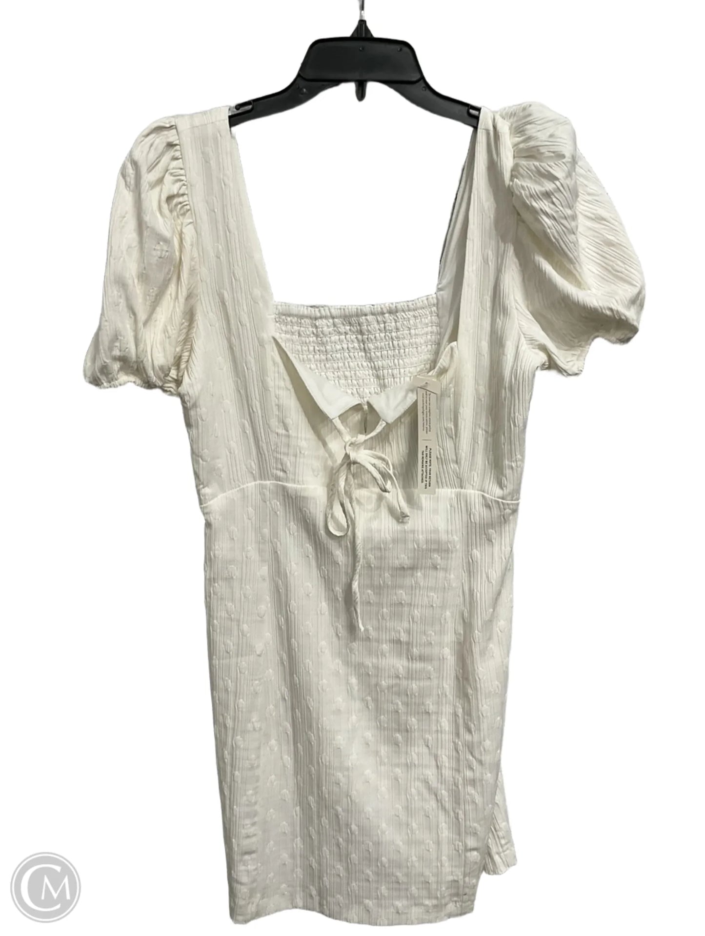 Dress Casual Short By Maeve In Cream, Size: M