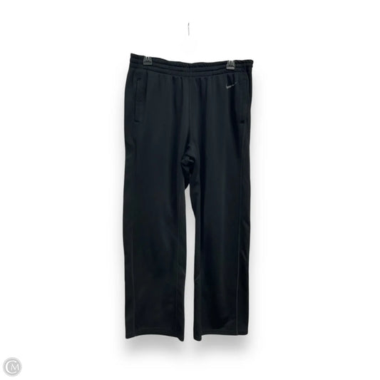 Athletic Pants By Nike Apparel In Black, Size: L