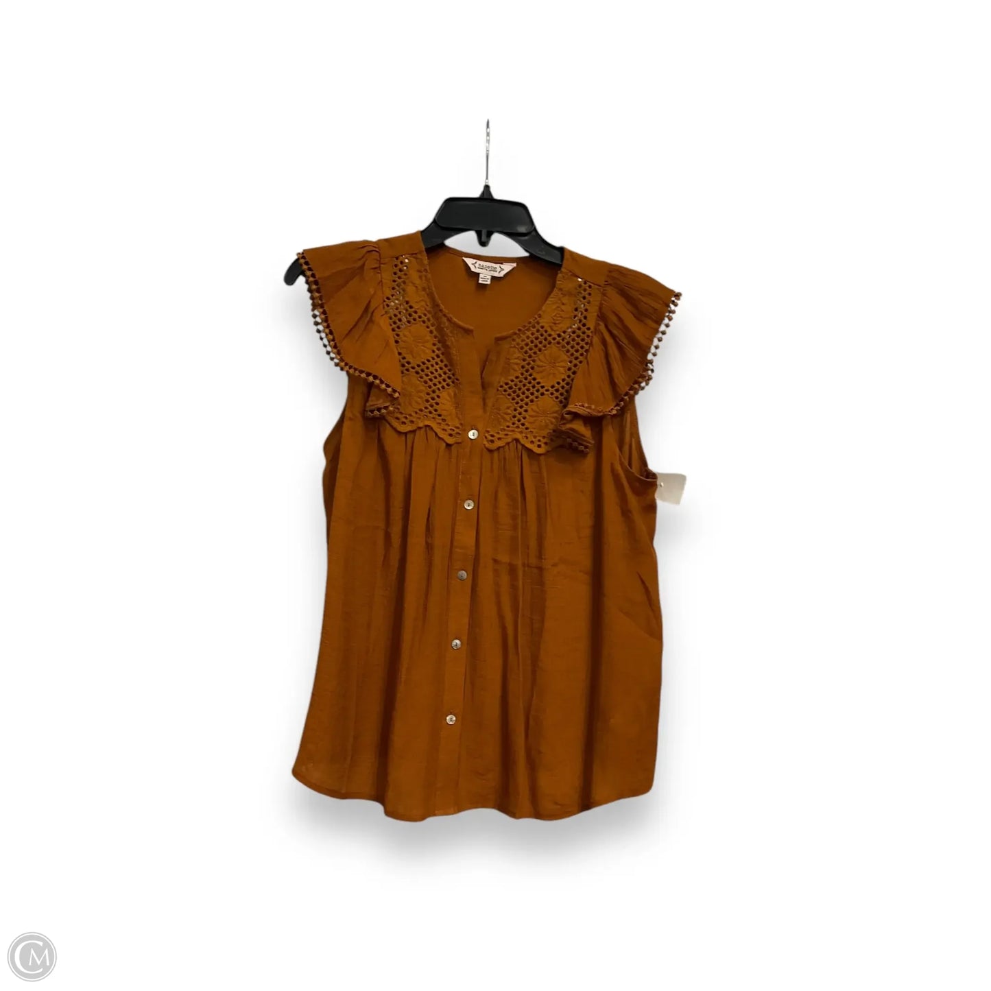 Top Sleeveless By Nanette By Nanette Lepore In Brown, Size: M