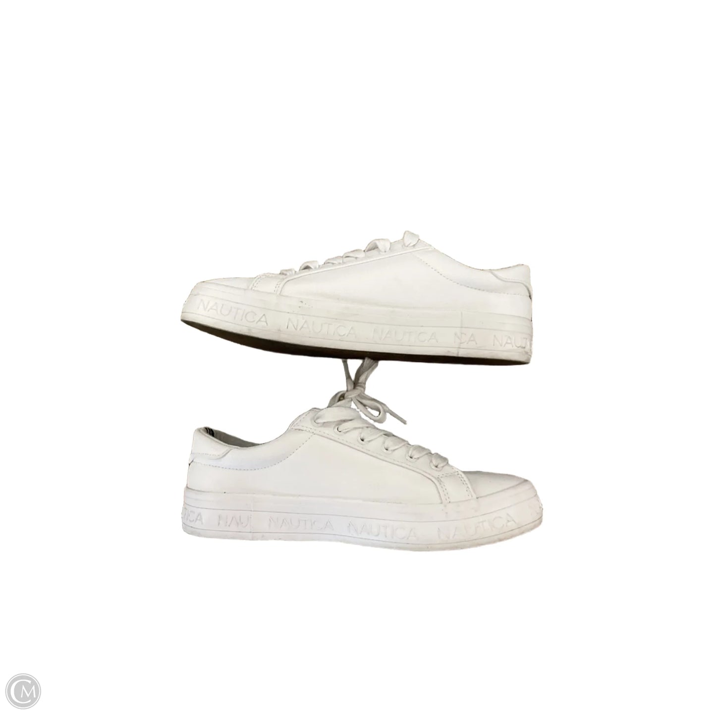 Shoes Sneakers By Nautica In White, Size: 9