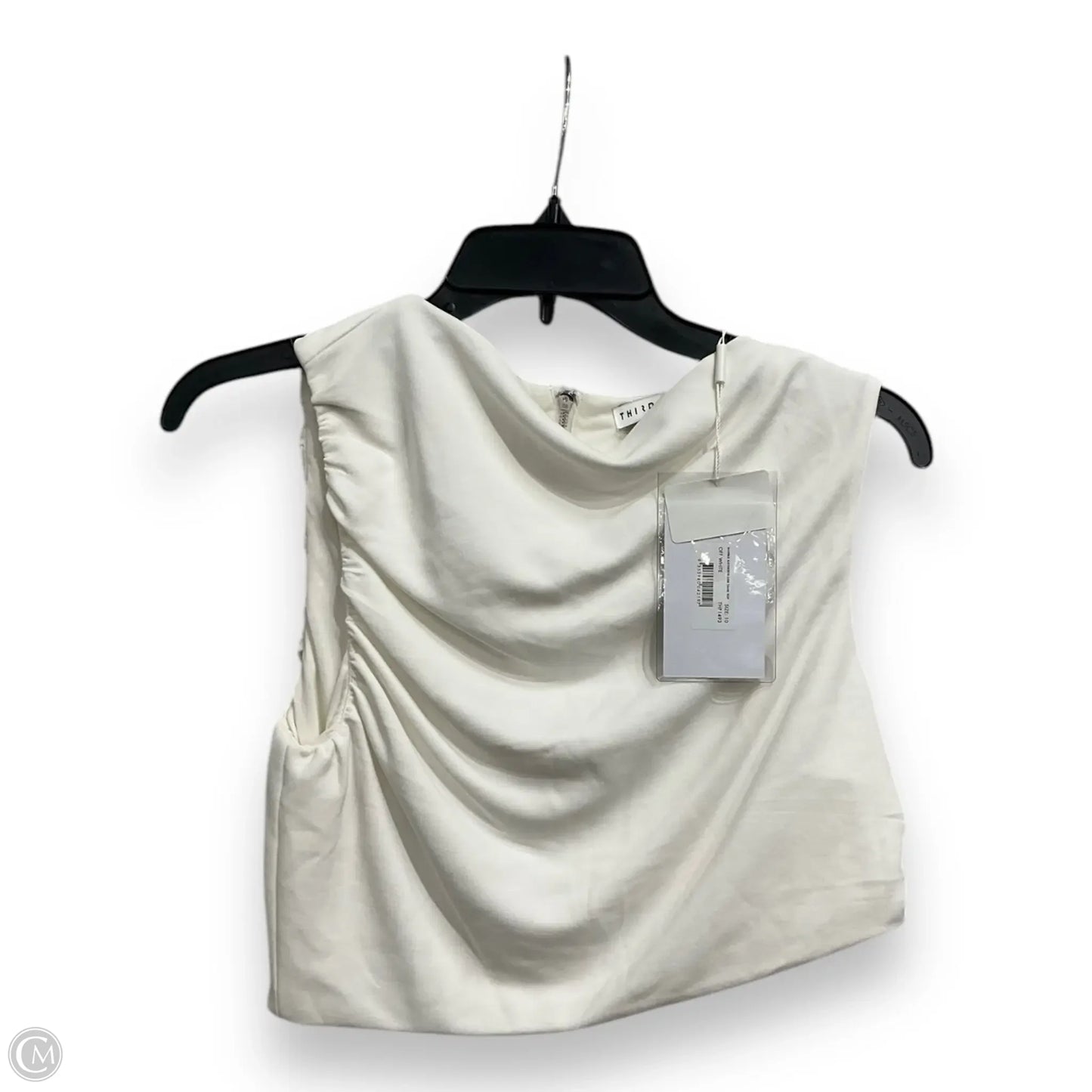 Top Sleeveless By Cma In Cream, Size: S