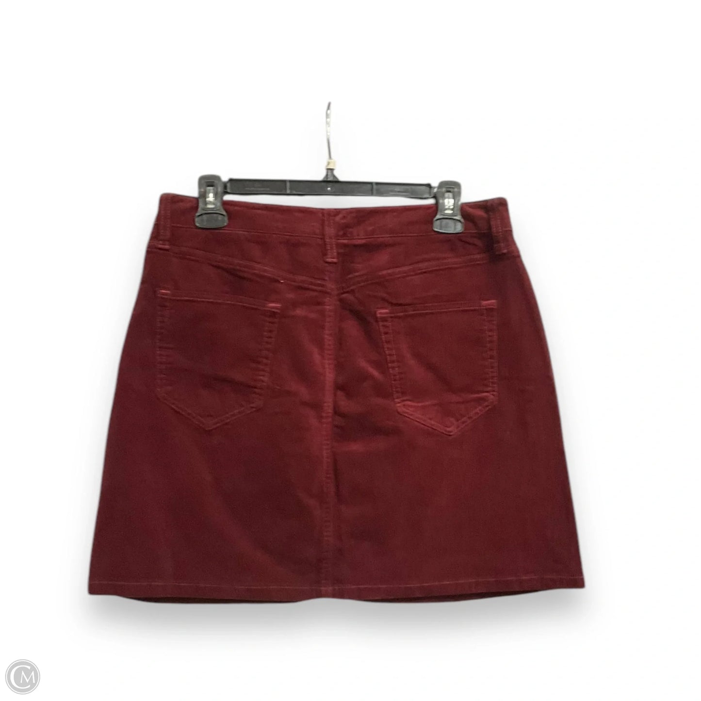 Skirt Mini & Short By Market & Spruce In Maroon, Size: M