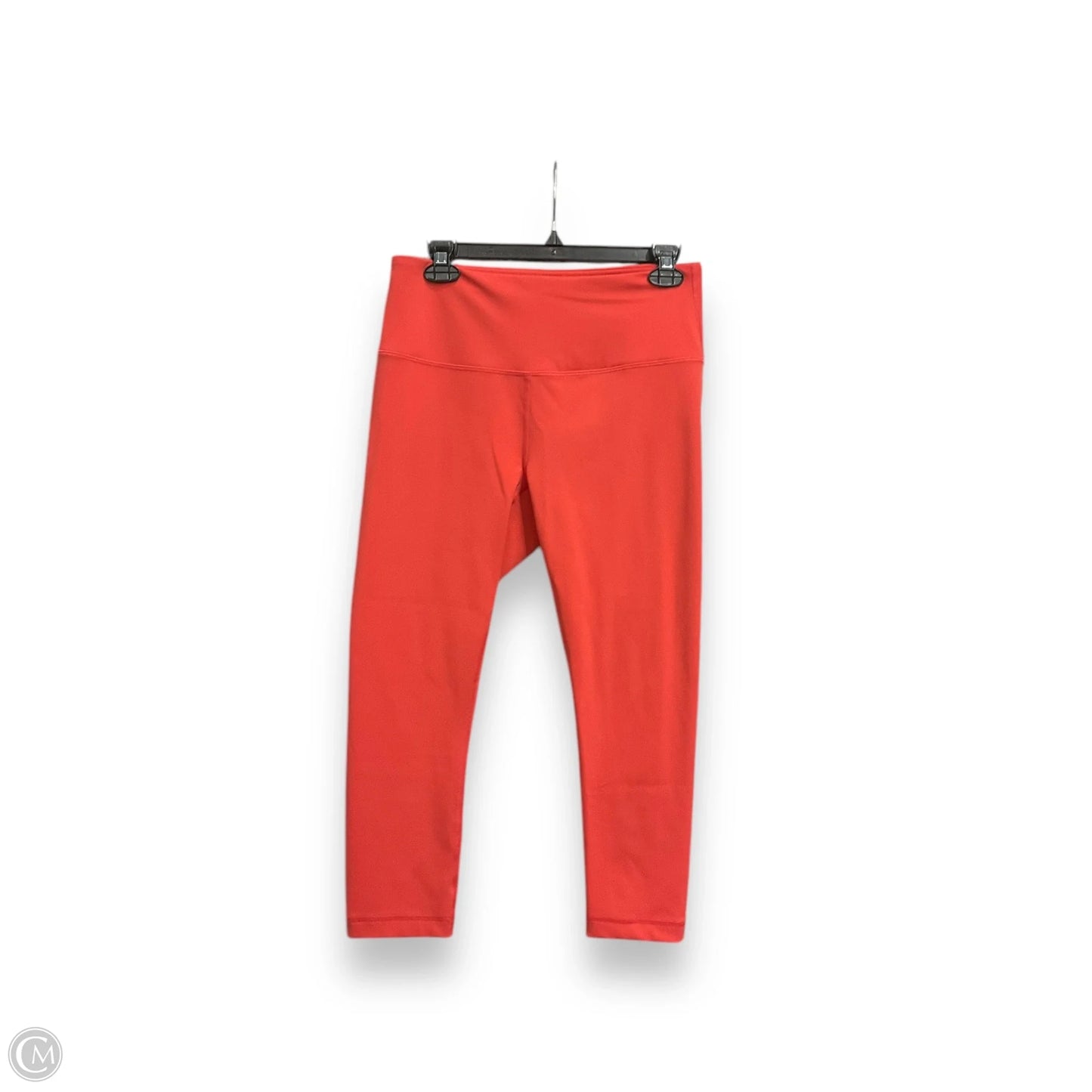 Athletic Capris By 90 Degrees By Reflex In Orange, Size: L