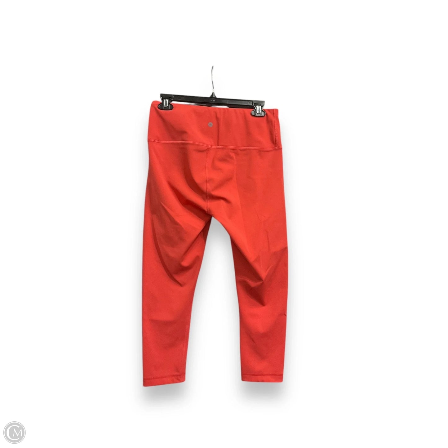 Athletic Capris By 90 Degrees By Reflex In Orange, Size: L