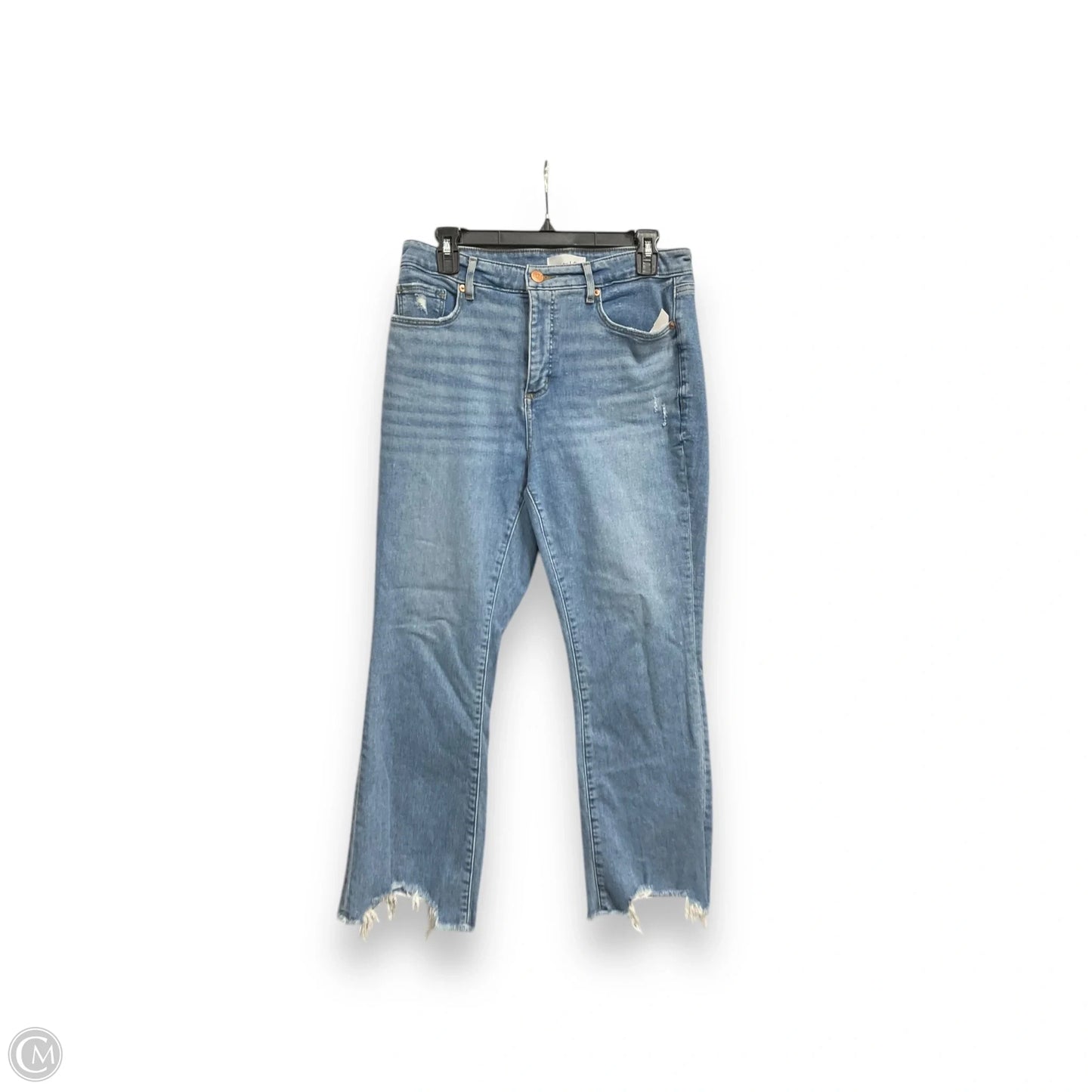 Jeans Boyfriend By Loft In Blue Denim, Size: 10