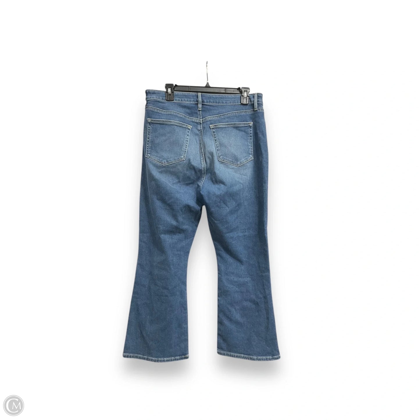 Jeans Straight By Loft In Blue Denim, Size: 10