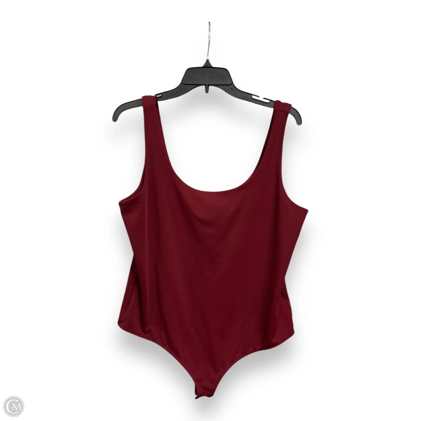 Bodysuit By Express In Red, Size: Xl