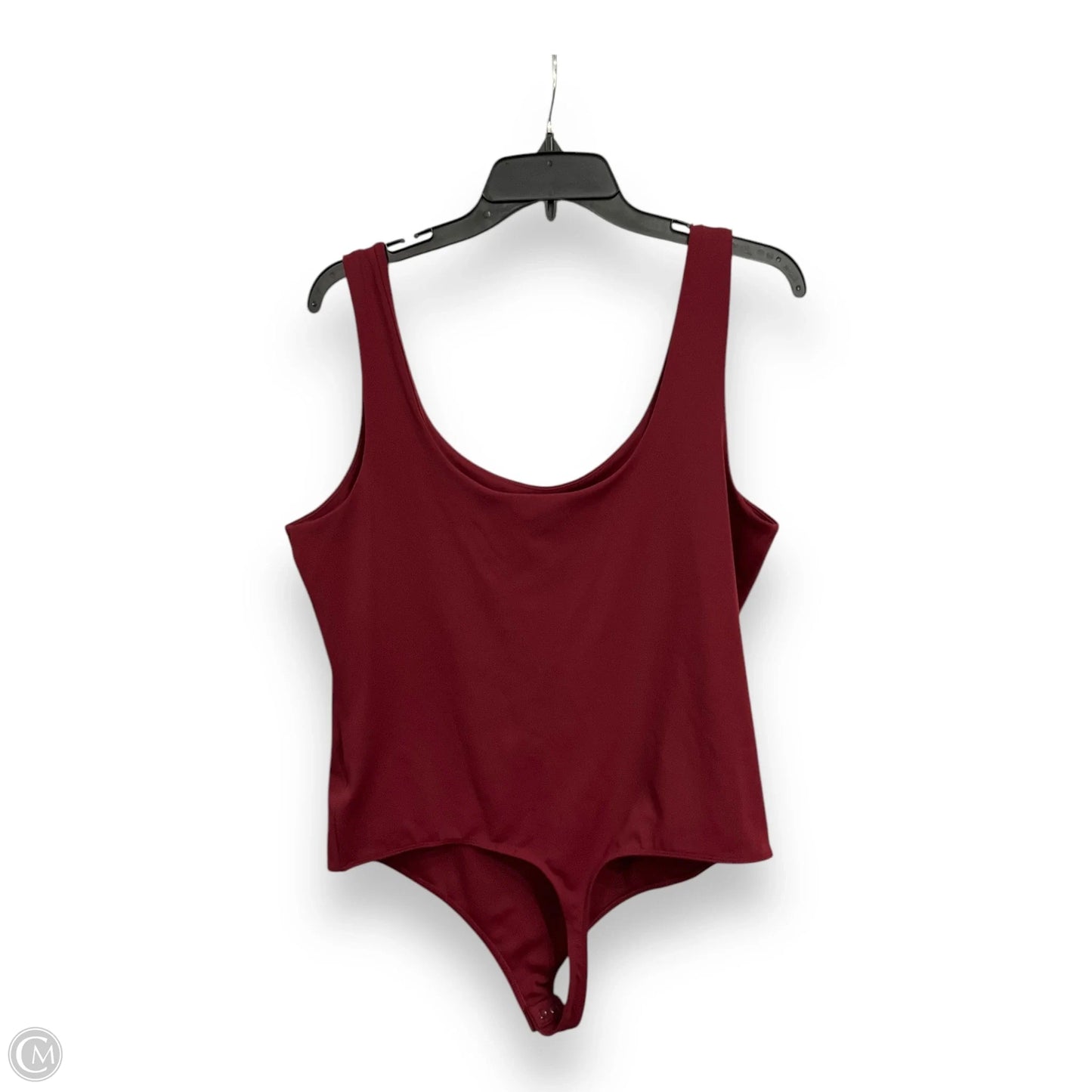 Bodysuit By Express In Red, Size: Xl