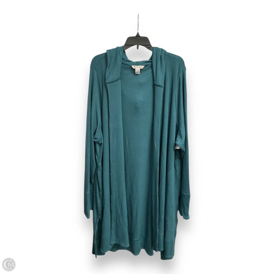 Cardigan By Athleta In Teal, Size: 3x