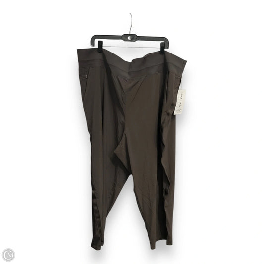 Athletic Pants By Athleta In Brown, Size: 4x