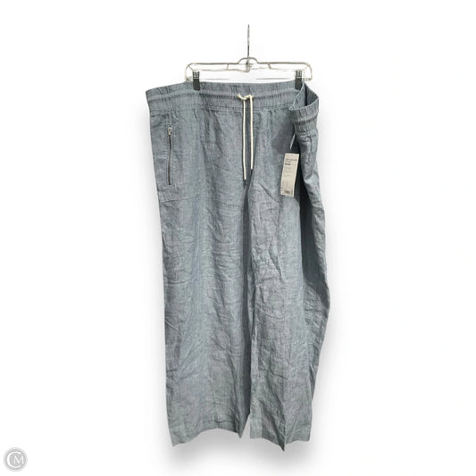 Pants Linen By Athleta In Blue, Size: 4x