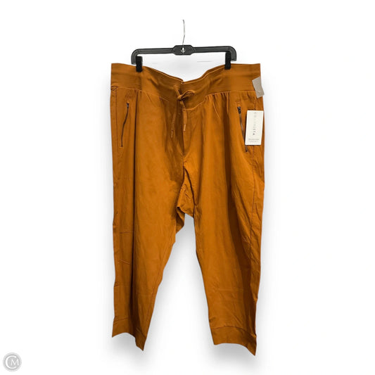 Athletic Pants By Athleta In Orange, Size: 4x