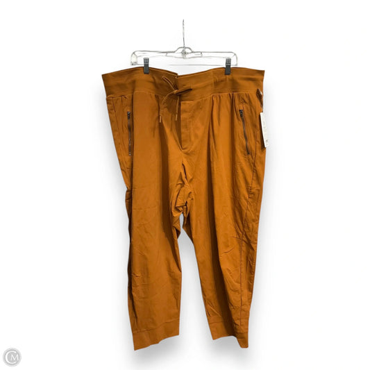 Athletic Pants By Athleta In Orange, Size: 4x